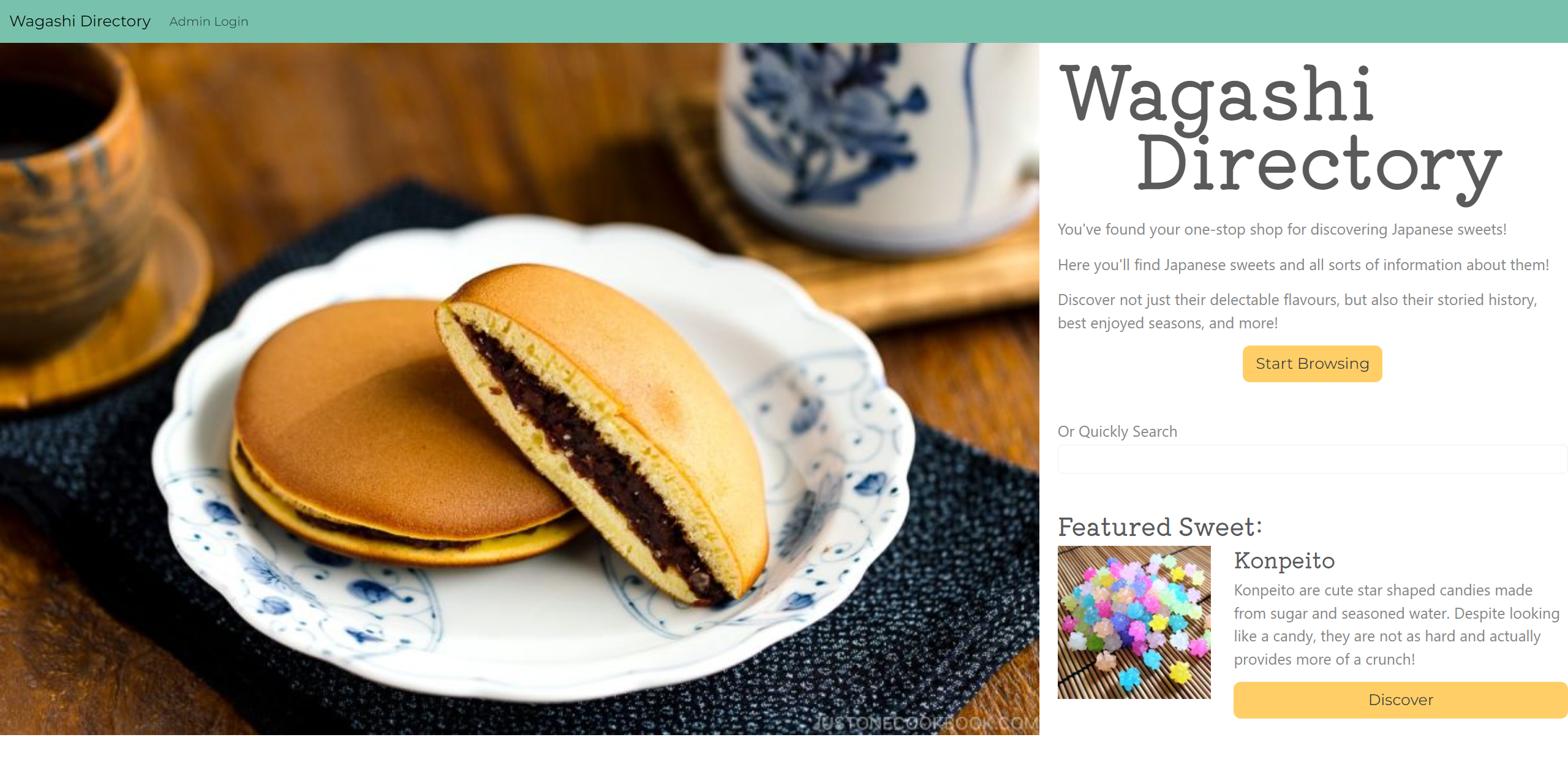 Wagashi Directory